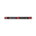 Abrams 15" Red 9 LED Clearance ID Marker Light Bar TCL-B9-R